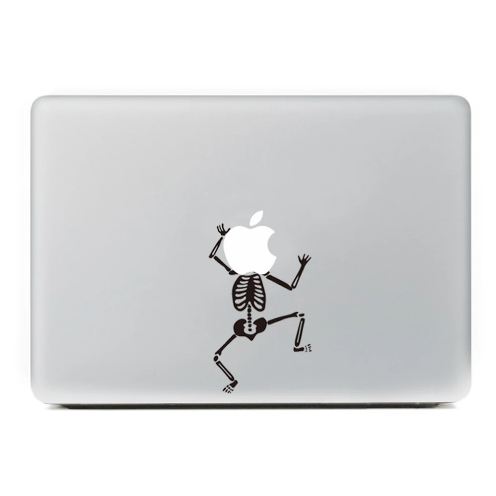 Танцы Скелет ноутбука Стикеры для MacBook Наклейка Air/Pro/Retina 1" 13" 1" компьютер Mac прохладный кожи pegatina Para notebook