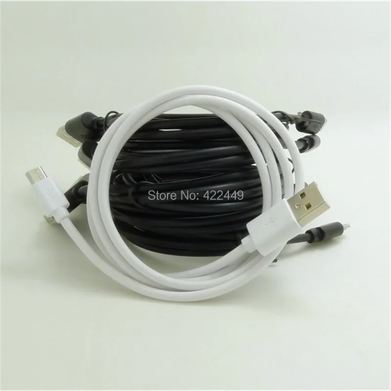 10 шт. 1 м/2 м/3 м 3A кабель для быстрой зарядки Micro USB передачи данных зарядное