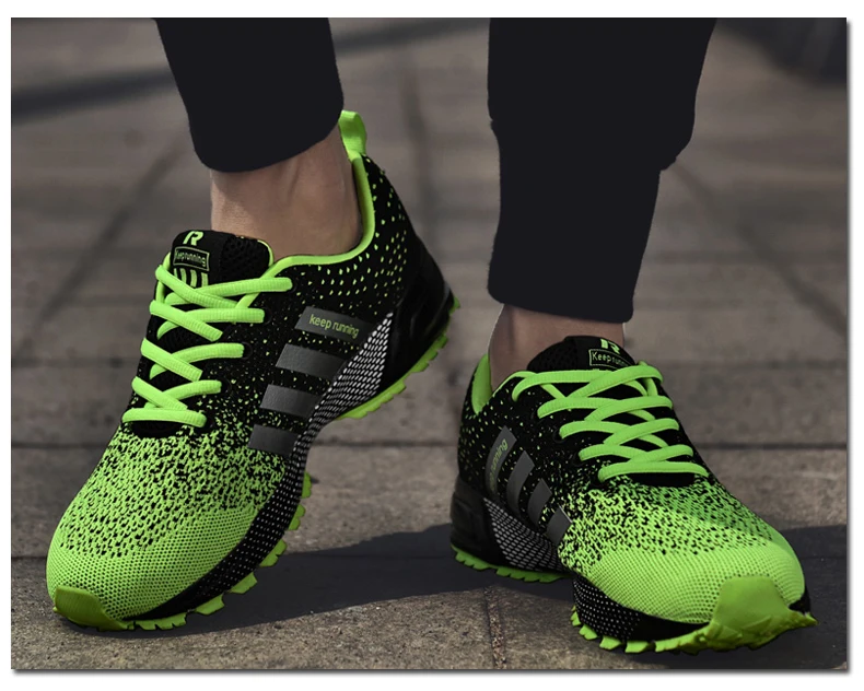 Мужская обувь для бега, дышащая уличная спортивная обувь, легкие кроссовки для женщин, удобная спортивная обувь для тренировок, 35~ 47