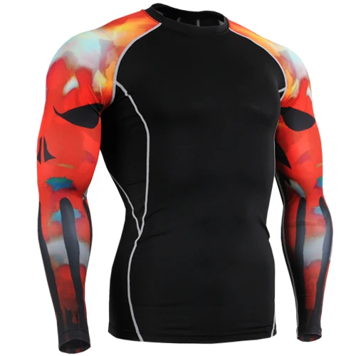 

t-shirts for boys long sleeve t shirts for running biking orange printed tops clothes clothing for weight lifting boxing fight