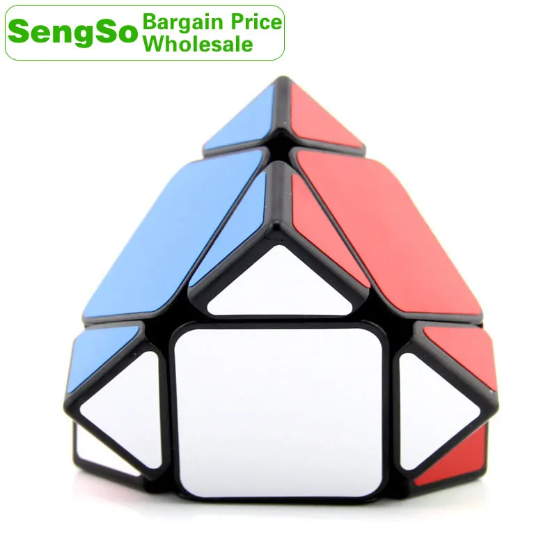 ShengShou Aurora перекос 3x3x3 кубик руб SengSo Skewed оптом набор много 12PCS профессиональный Скорость куб головоломки антистресс Непоседа игрушки для