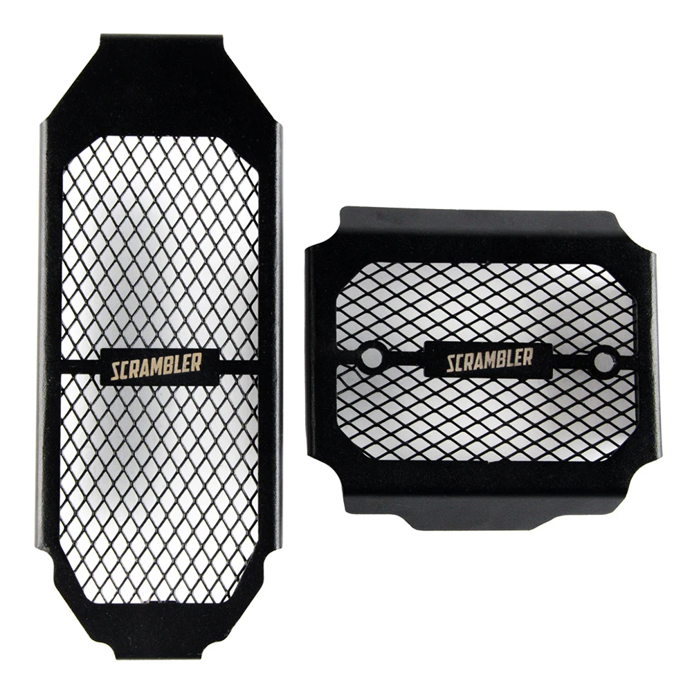 

NICECNC Motorcycle Protection Oil Cooler Guard Grill and Refit Rectifier Guard Grill For Ducati Scrambler 800 2015 2016