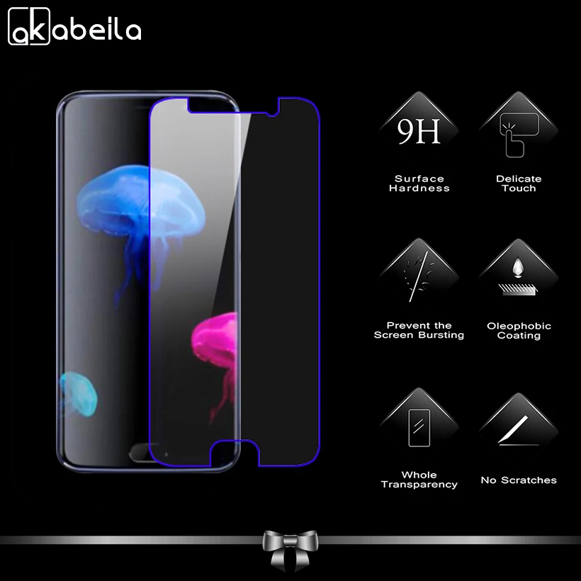 Akabeila Премиум Стекло для Elephone S7 5.5 дюймов Экран протектор HD защитная