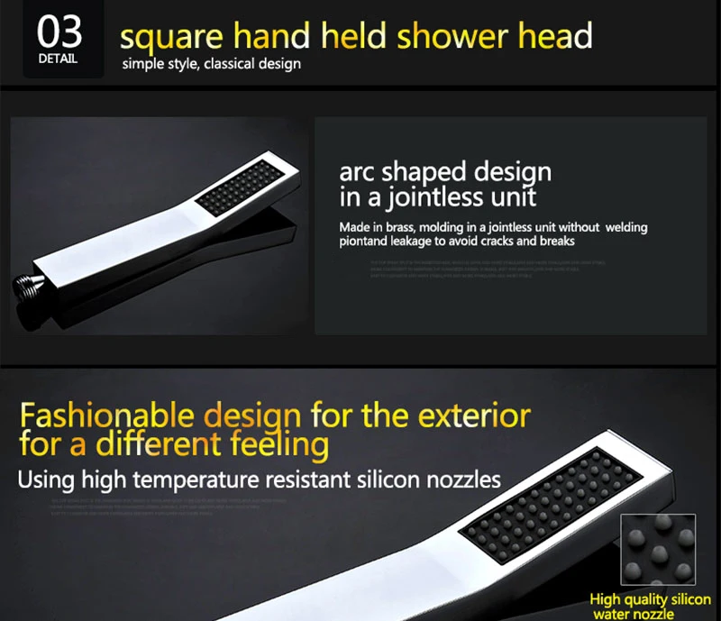Large Ducha Shower System Thermostatic Mixer 20 Inch Led Mist Rain Shower 3 Ways Head Ceiling Shower Panel Handheld Shower Sets (24)
