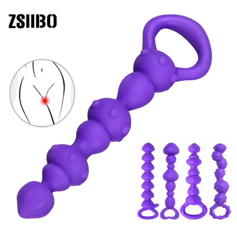 Sex toys for couples lenceria Stimulating the G-point pull beads Masturbation stick Gays Massage the prostate anal plug sex shop