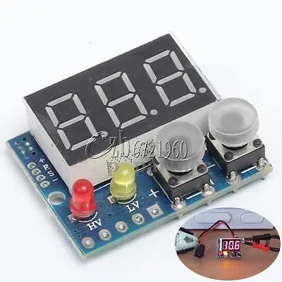 

DC 0-99.9V Red LED Panel Digital Voltmeter w/ Alarm Indicator