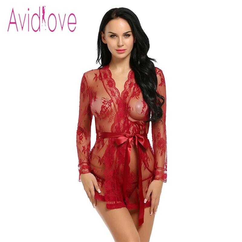 Avidlove Sexy Lingerie Robe Dress Women Lingerie Sexy Hot Erotic Plus Size Nightwear Sex Costumes Kimono Bathrobe Dressing Gown Avidlove Sexy Lingerie Robe Dress Women Lingerie Sexy Hot Erotic Plus Size Nightwear Sex Costumes Kimono Bathrobe Dressing Gown