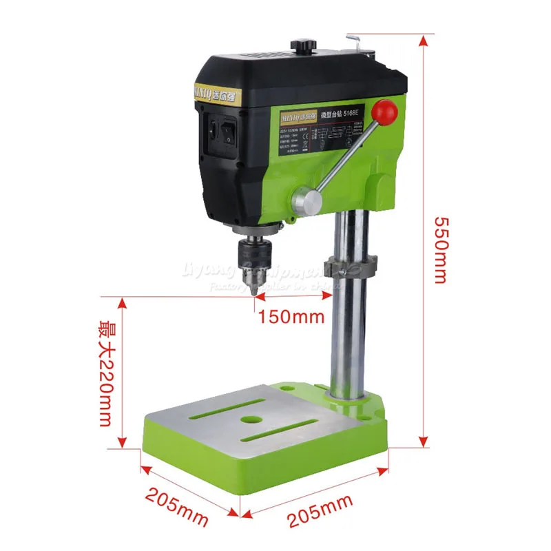 Высокое качество 5168E DIY ювелирное сверло, мини электрический сверлильный станок с переменной скоростью, микро сверлильный пресс
