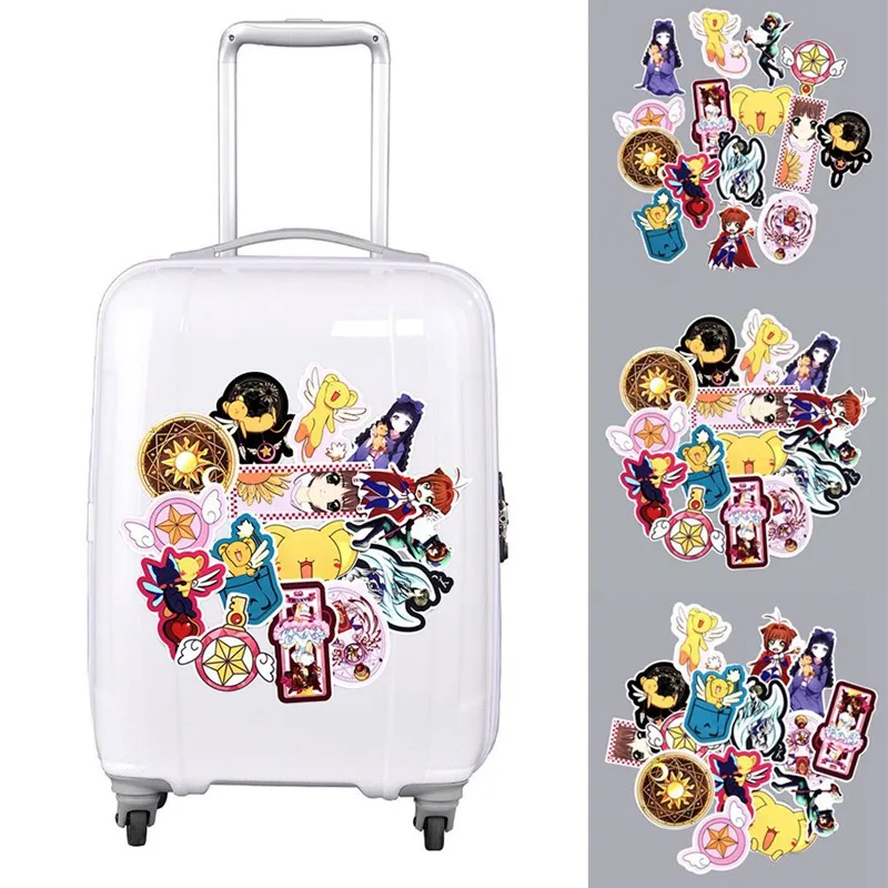 Наклейки для чемоданов и сумок 15 шт./лот|Канцелярские наклейки| |