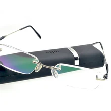 Очки для чтения, женские, без оправы, без оправы, портативные, для мужчин и женщин, чехол, очки для чтения+ 1+ 1,5+ 2+ 2,5+ 3+ 3,5+ 4