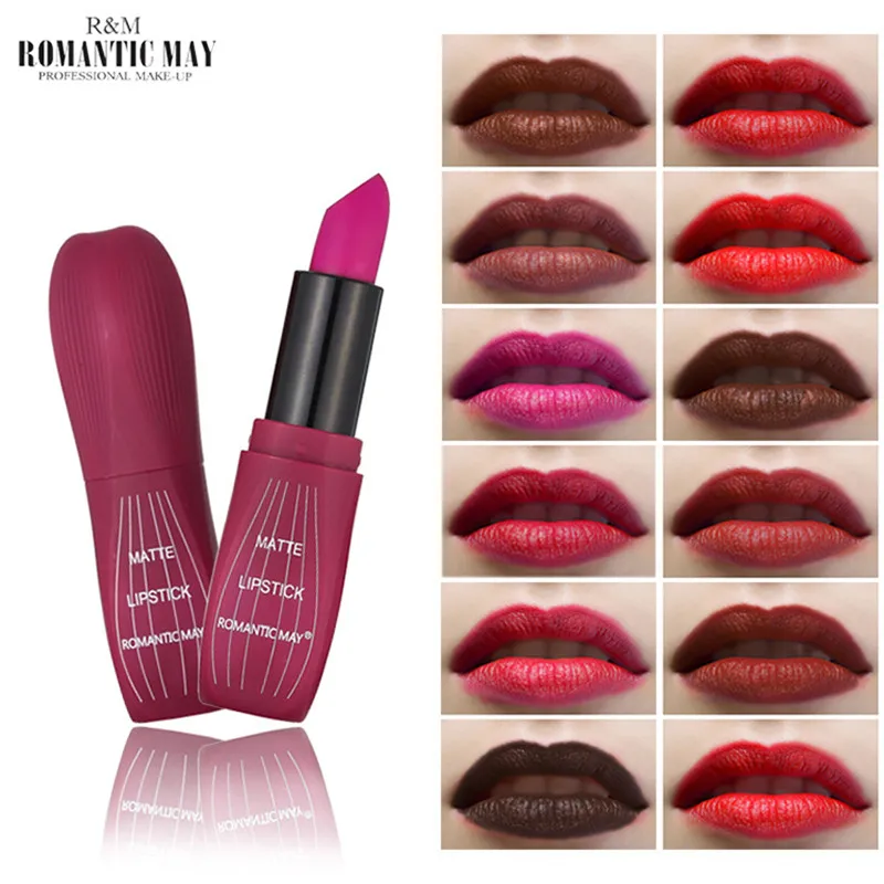 

Two color Liquid Lipstick Long Lasting Liquid Matte Lip Stick Tint Tattoo Lipstick Easy To Wear Red Lip Gloss Cosmetic
