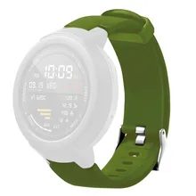 Mais novo esporte de substituição silicone pulseira de relógio para huami amazfit verge juventude relógio de alta qualidade acessórios de relógio inteligente