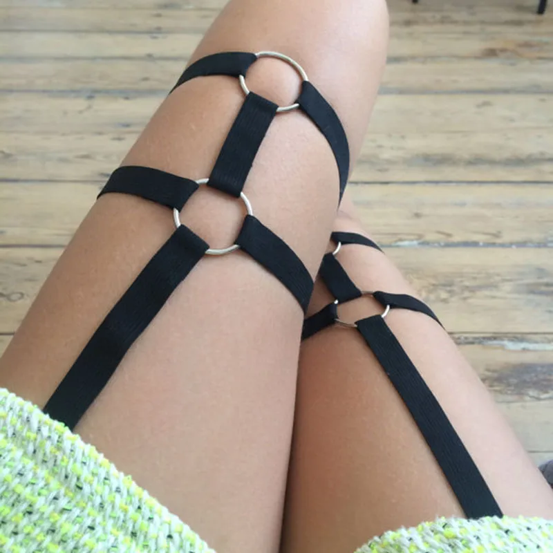 

Elastic garters | Full Body Women Harness | Erotic Accessory