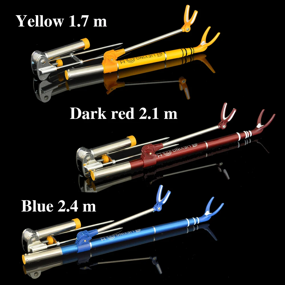 Карбоновая удочка, подставка, кронштейн, угловые удочки, регулируемый телескопический рыболовный инструмент, 1,7 м, 2,1 м, 2,4 м
