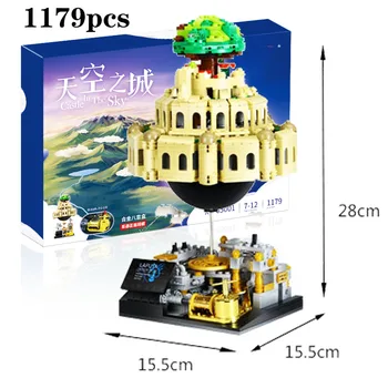 

2020 New 05001Genuine Creative MOC Series In The Sky Set Educational Compatible lepining City Building Blocks Bricks Model Gift