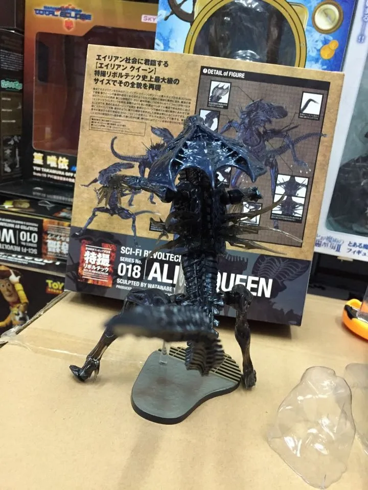 NECA ALIEN игрушечные инопланетяне 018 яйцо Хищник королева мать ПВХ фигурка Коллекционная модель 15 см NE8