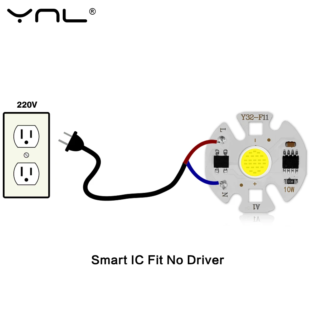 5 шт. лампада светодиодный светильник 220 В 3 Вт 5 Вт 7 Вт 9 Вт Smart IC для DIY светодиодный светильник лампа вниз светильник Точечный светильник нет необходимости светильник ing трансформатор