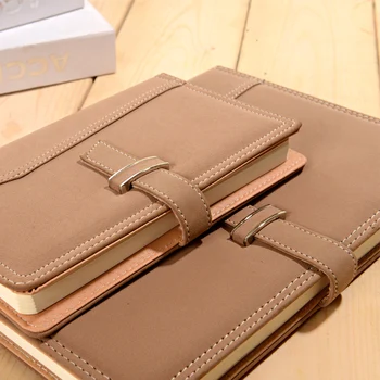 

Mariyana Journal Diary Candy Color Leather Notebook School Stationery Notepad Vintage Diary Clip Note Book Portable Note Memos