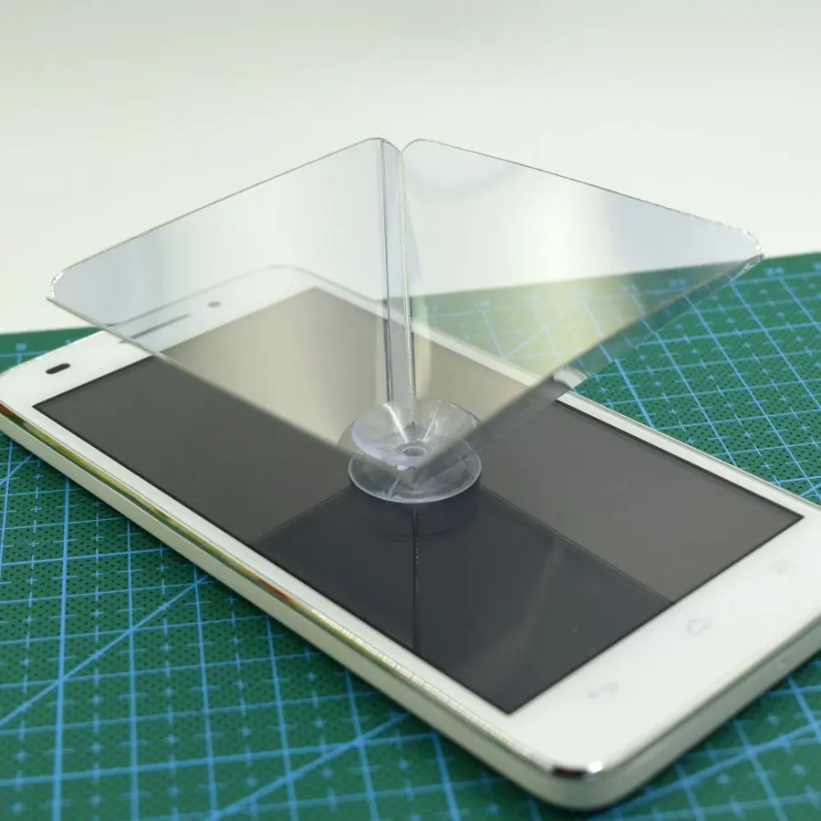 YAOMAISI голограмма 3D витрина голографическая рамка Пирамида по мобильному телефону смартфон 3D дисплей коробка голографический дисплей