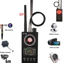 K68 Многофункциональный Анти-шпион детектор камера GSM аудио ошибка искатель gps сигнал объектив RF трекер