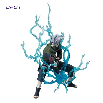 

Japanese Anime Naruto Hatake Kakashi PVC Action Figure Toy With Lightning Blade 16cm Boxed Great For Kids Gift Free shipping