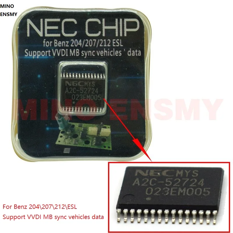 NEC chip A2C 45770 поддержка VVDI MB и CGDI для W204 207 212 ESL ELV бесплатная доставка|Датчик давления