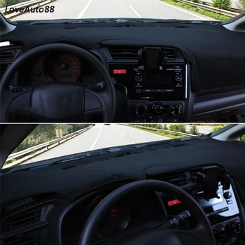 

Car Left Right Hand Drive Dashboard Cover Mat SunShade Cushion Pad Protector Carpet Trim For Honda Fit Jazz 2015 2016 2017 2018