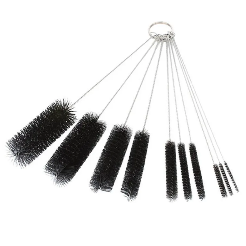 

100pcs Makeup Brushes Multi-Function Cleaning Needle Mouth Spray Gun Brushes Set Kit Tip Tube Tattoo Piercing Clean Tool 2019