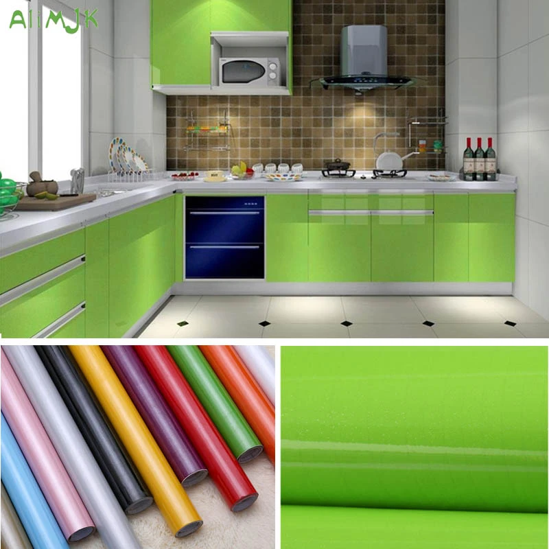 New 60cm Wide PVC Vinyl Films Self Adhesive Wallpaper Wardrobe Cupboard