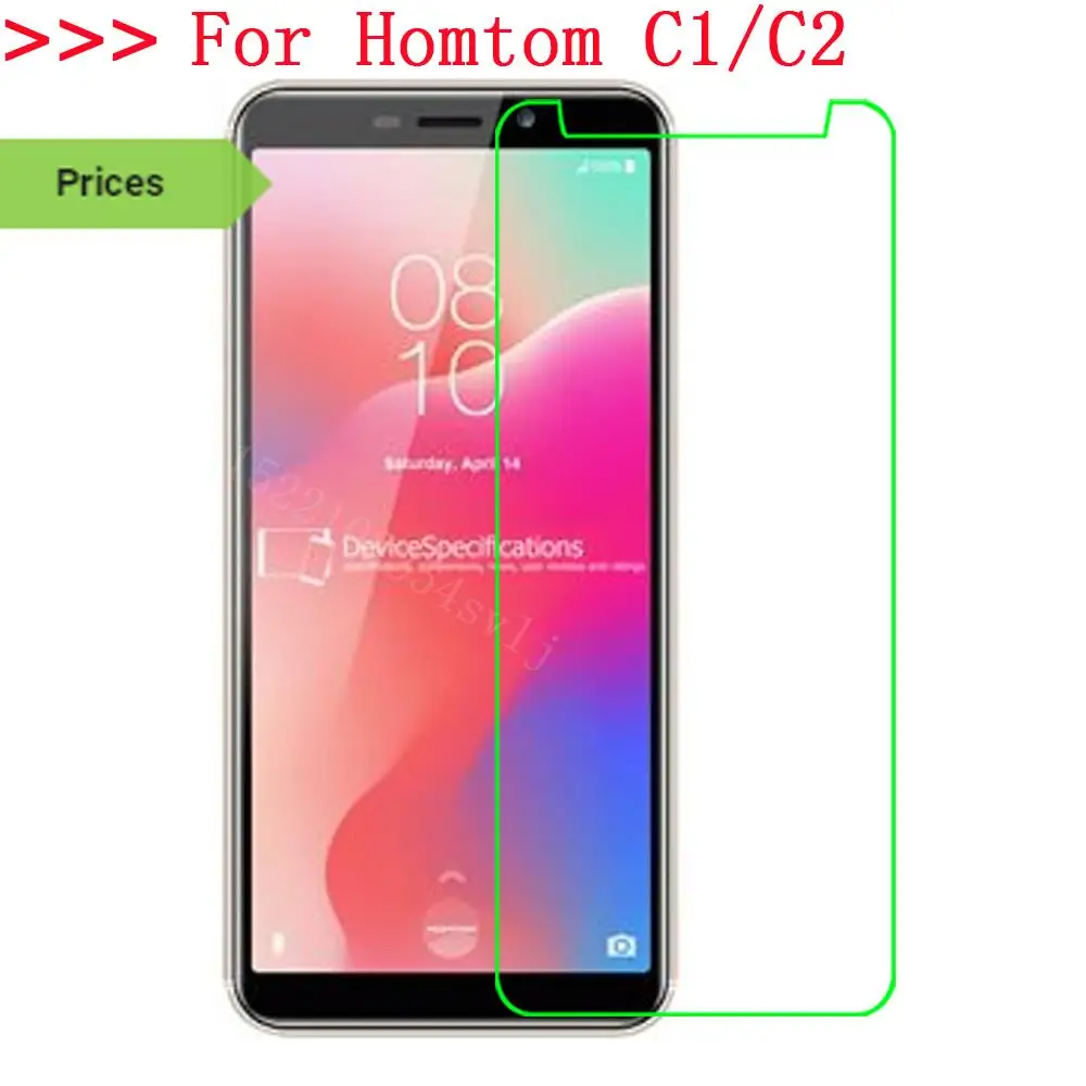 Закаленное стекло Homtom C1 9H 2.5D премиум-класса защитная пленка для экрана C2