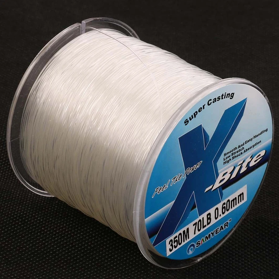 350m 70lb High Quality Nylon Monofilament Fishing Line 2