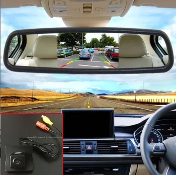 

5inch Mirror Monitor Car Rear View Camera Sets For MB Mercedes Benz M ML W164 / Back Up Reverse Camera