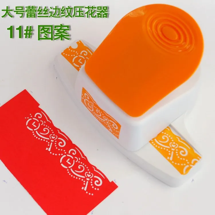 free shipping 11 embossing punches border punch edge punches for