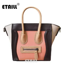 ETAILL High Quality Ladies Trapeze Bag Fashion Women Shoulder Bag Female PU Leather Casual Shoulder Bag