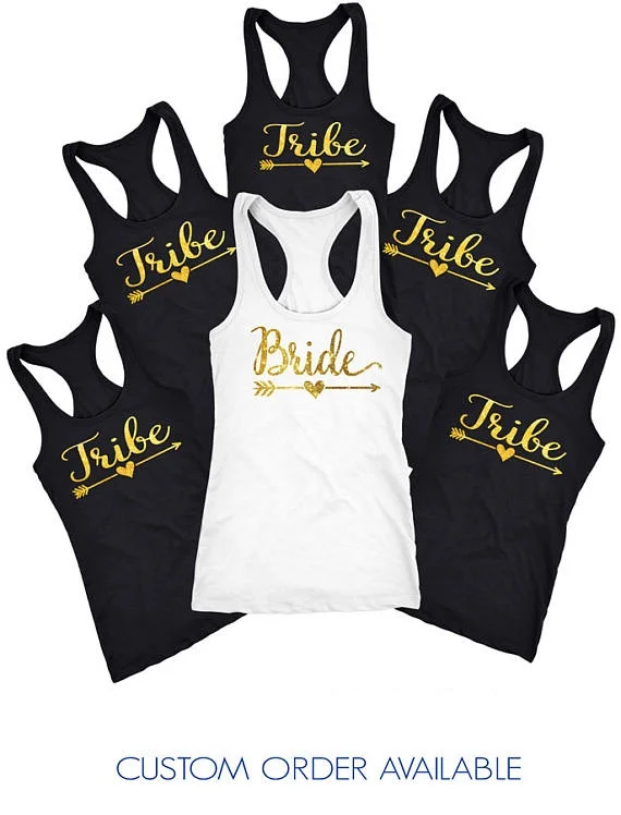 bride tribe tanks