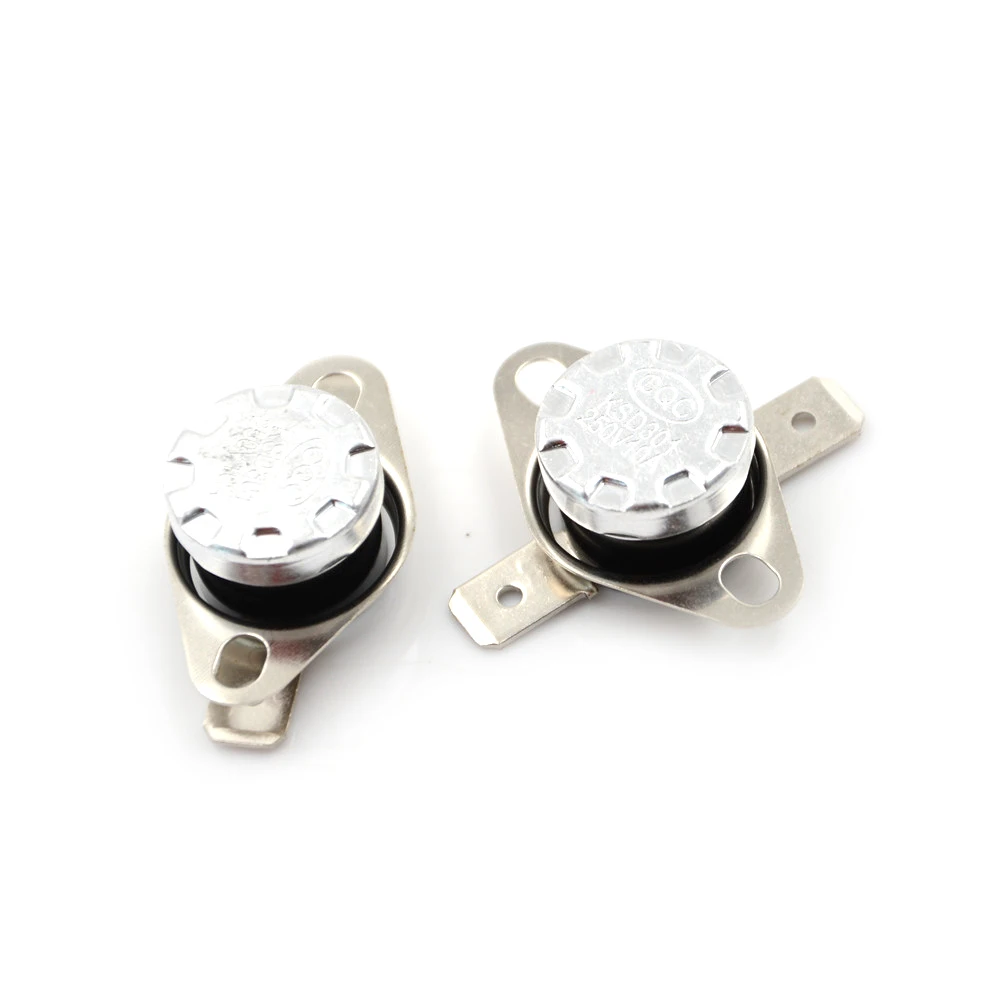 

2pcs/lot Temperature Thermal Control Switch KSD301 250V 10A Normally Closed NC Thermostat Deg.C 30-160 Temperature Switch