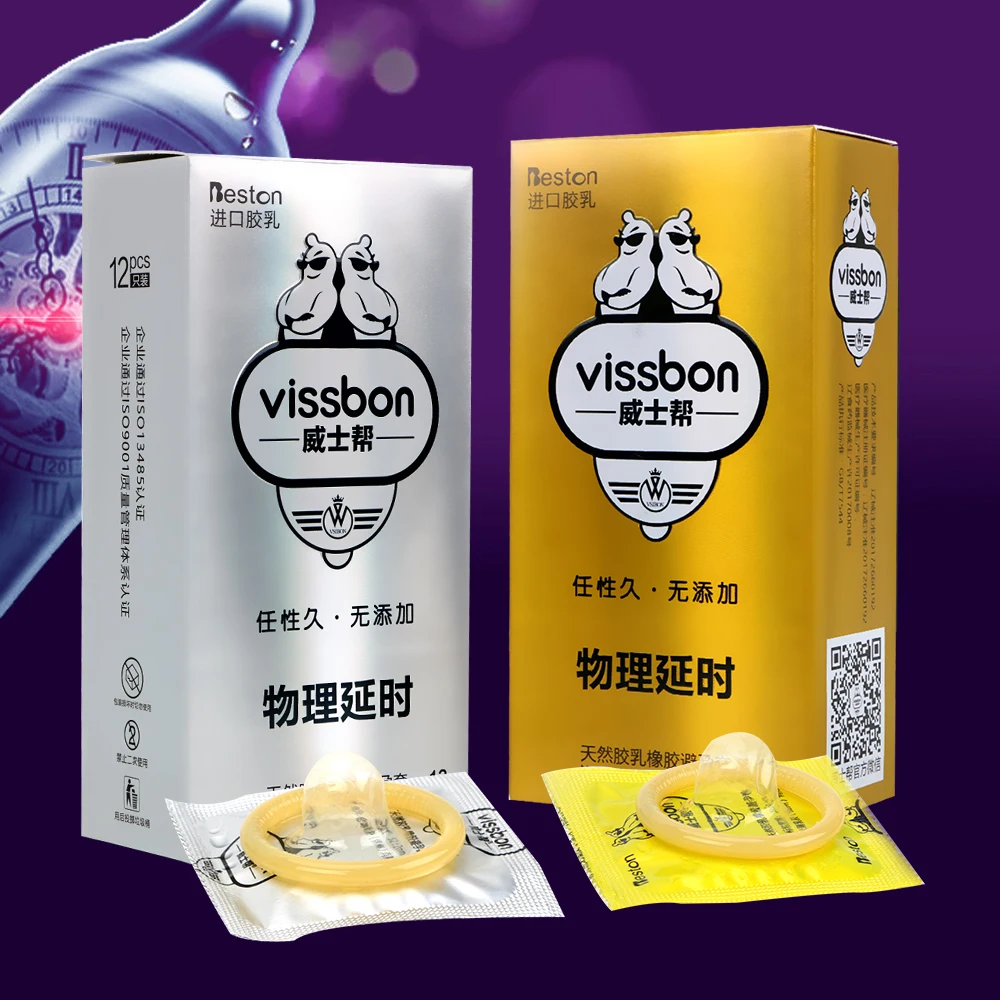 VATINE 12 Pieces/Box G Point Stimulation Large Particle Penis Sleeve Condom Ejaculation Delayed Physical Delay Male | Красота и