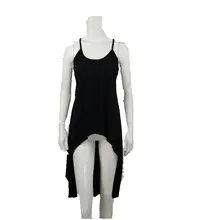 2016 Summer Latest Fashion Women Big Yards Dress Sexy Loose Leisure Pure Color Round Collar Condole Belt Backless Dress G0449