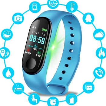 

Women's And Men's Smart Watch Heart Rate Blood Pressure Oxygen Sleep Monitoring Pedometer Fitness Sports Smartwatch Android IOS