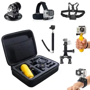 

8 in 1 Basic Accessories Bundle Kit for GoPro Hero 4/Black/Silver Hero 4/3+/3/2