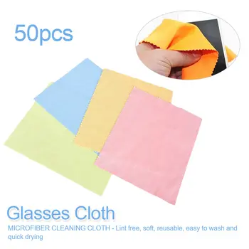 

Random Color 50Pack Silver Polish Cleaning Polishing Cloth With Package Cleaning Cloth Wiping Cloth Of Silver Jewelry Suede