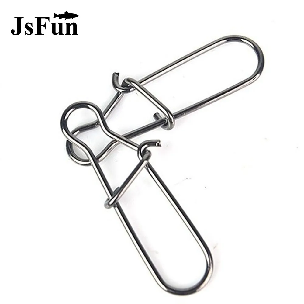 JSFUN 100 шт. рыболовные снасти с крючками из нержавеющей стали вертлюжные защитные