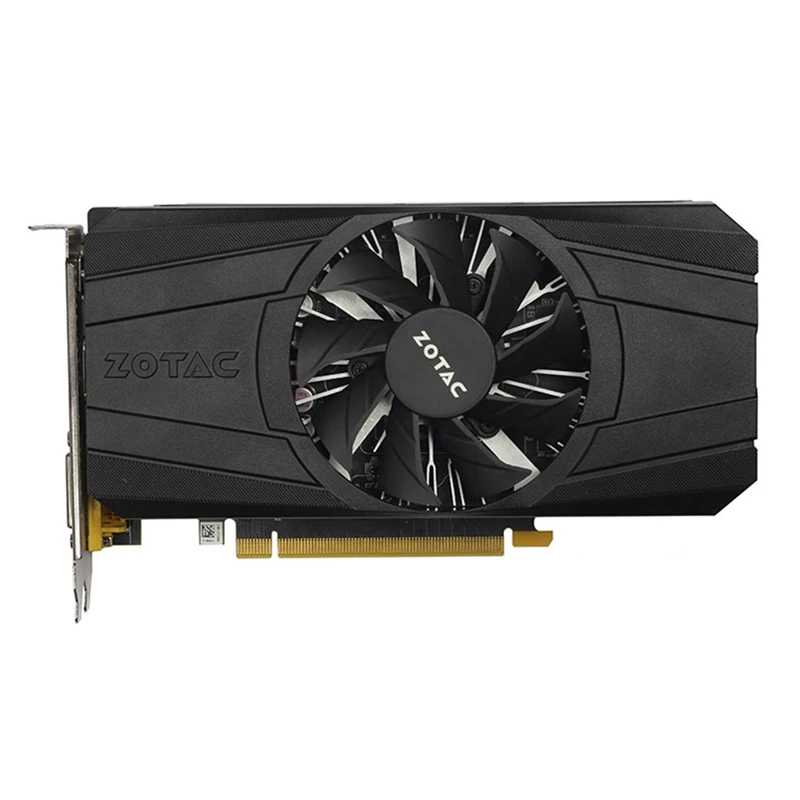 ZOTAC оригинальная видеокарта GTX1050 2GD5 Thunder GPU 128 бит GP107 GTX 1050 2 ГБ GDDR5 Geforce