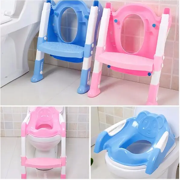 New Baby Toddler Potty Toilet Trainer Safety Seat Chair Step With New Baby Toddler Potty Toilet Trainer Safety Seat Chair Step With Adjule Ladder Infant Training Non Slip Folding In Potties From Mother