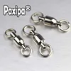 10pcs Heavy Duty Ball Bearing Barrel Fishing Rolling Swivel Stainless Steel Connector Solid Ring Size 0 to 10 ► Photo 3/4