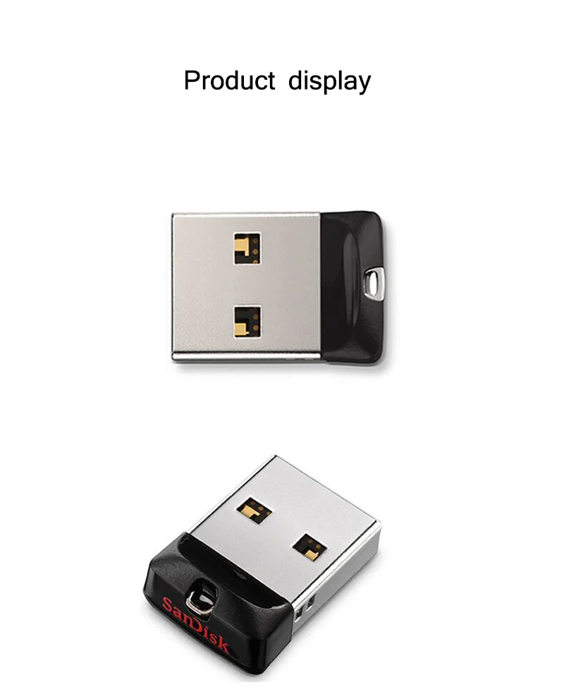 SanDisk USB 2,0 флеш-накопитель Z33 64 Гб мини-накопитель USB флеш-накопитель 8 ГБ 16 ГБ 32 ГБ u-диск диск-накопитель usb-накопитель устройства для хранения