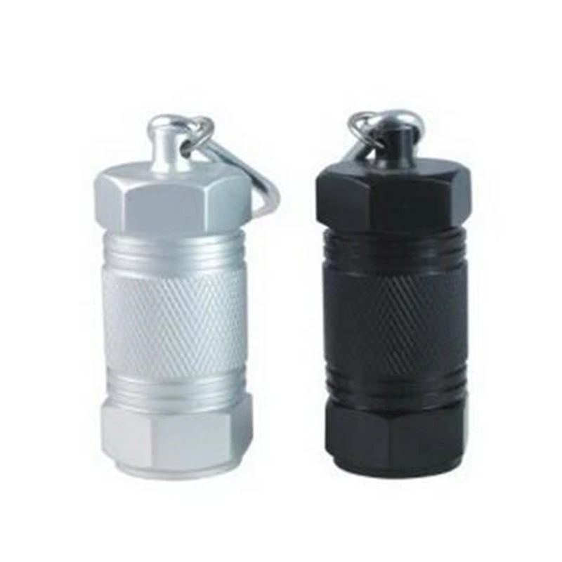 EDC Waterproof Bottle Camping Survival Storage Container Metal Medicine