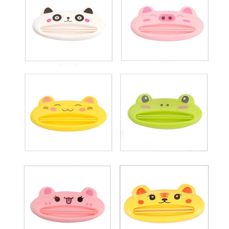 Free-ShippingMultifunctional-Toothpaste-Clip-Squeezer-Creative-Cute-Cartoon-Animal-Design