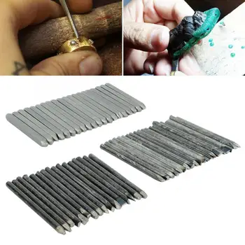 

20pcs Quality Jewelry Anvil Chisel Equipment Kit for Jewelry DIY Craft Hand Processing Making Carving Tool Accessory for Jeweler