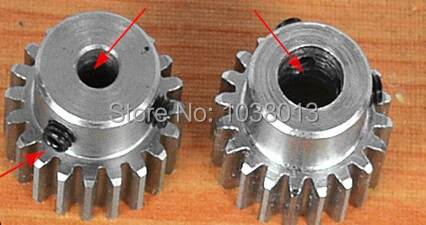 Spur gear 1 форма 20 зуб 1M20T диаметр 5 мм | Обустройство дома